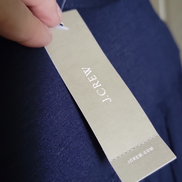 5/$25 NWT J Crew Navy Blue top XL - Picture 3 of 6